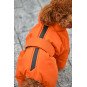 Membrane waterproof dog suite orange
