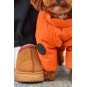 Membrane waterproof dog suite orange