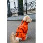 Membrane waterproof dog suite orange