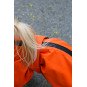 Membrane waterproof dog suite orange