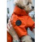 Membrane waterproof dog suite orange