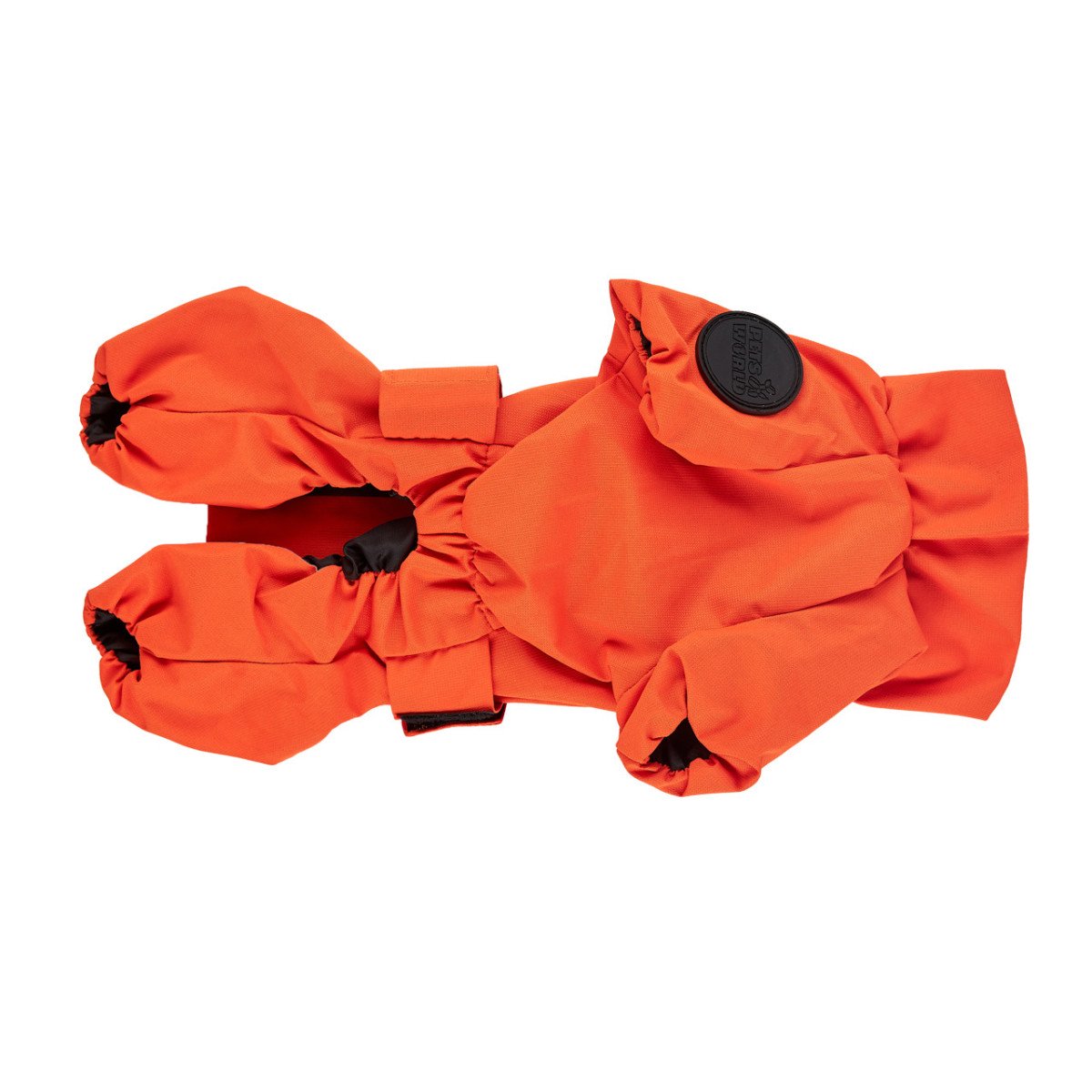 Membrane waterproof dog suite orange