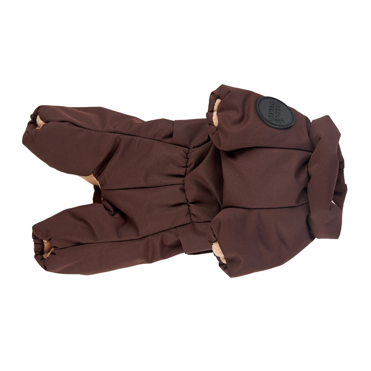 Membrane waterproof dog suite chocolate