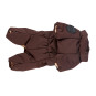 Membrane waterproof dog suite chocolate