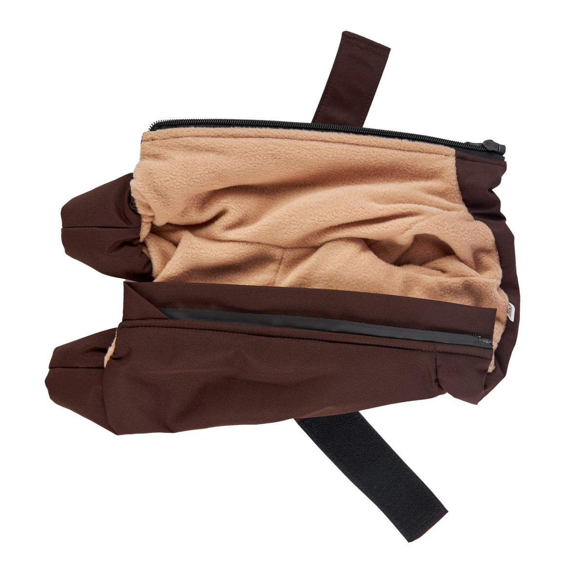Membrane waterproof dog suite chocolate